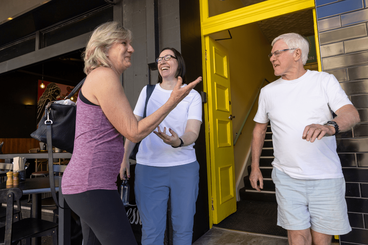 Making new friends after 60