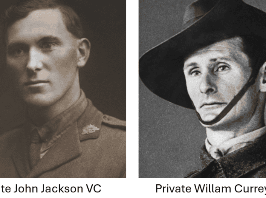 Victoria Cross Medal Winners - Private John Jackson Private William Currey (1)